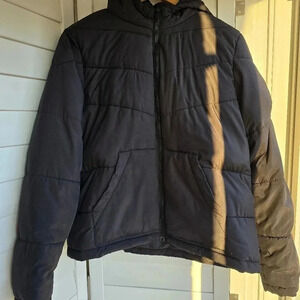 Noisy May Black Warm Puffer Short Jacket size Junior L